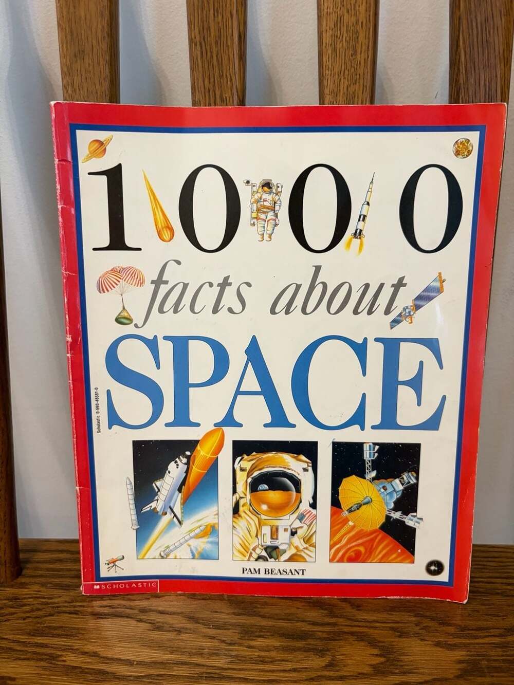 1000 Facts About Space by Pam Beasant Paperback Book